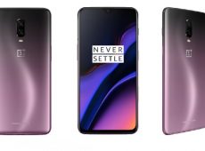 New Thunder Purple color for OnePlus 6T