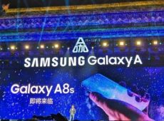 Galaxy A8s with Infinity O display? Looks like it!