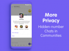Viber received new look with v10 update