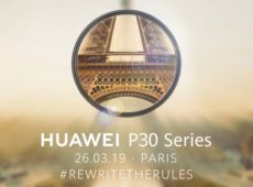 Huawei P30 series is getting officiall on March 26th