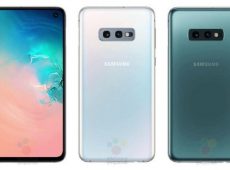 Official design of Galaxy S10E leaked