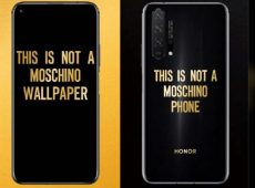 Honor 20 Pro comes in Moschino edition
