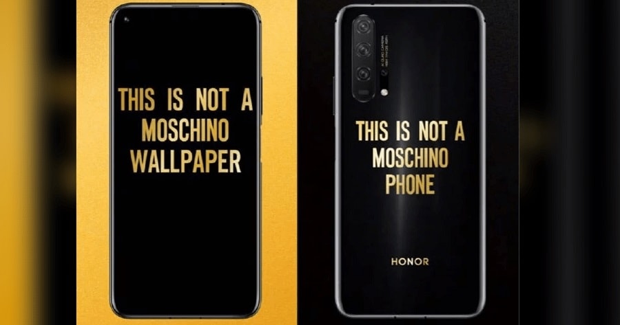 Honor 20 Pro comes in Moschino edition